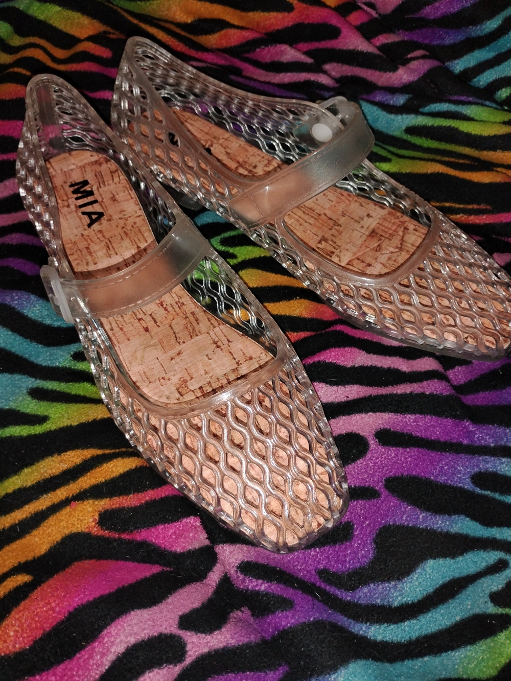 MIA -Jelly Mary Jane Flats